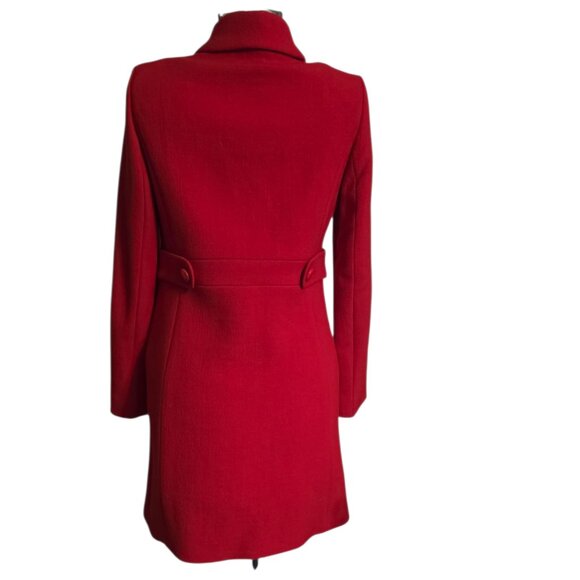 Size 4 J. Crew Wool Blend Peacoat - Picture 3 of 14